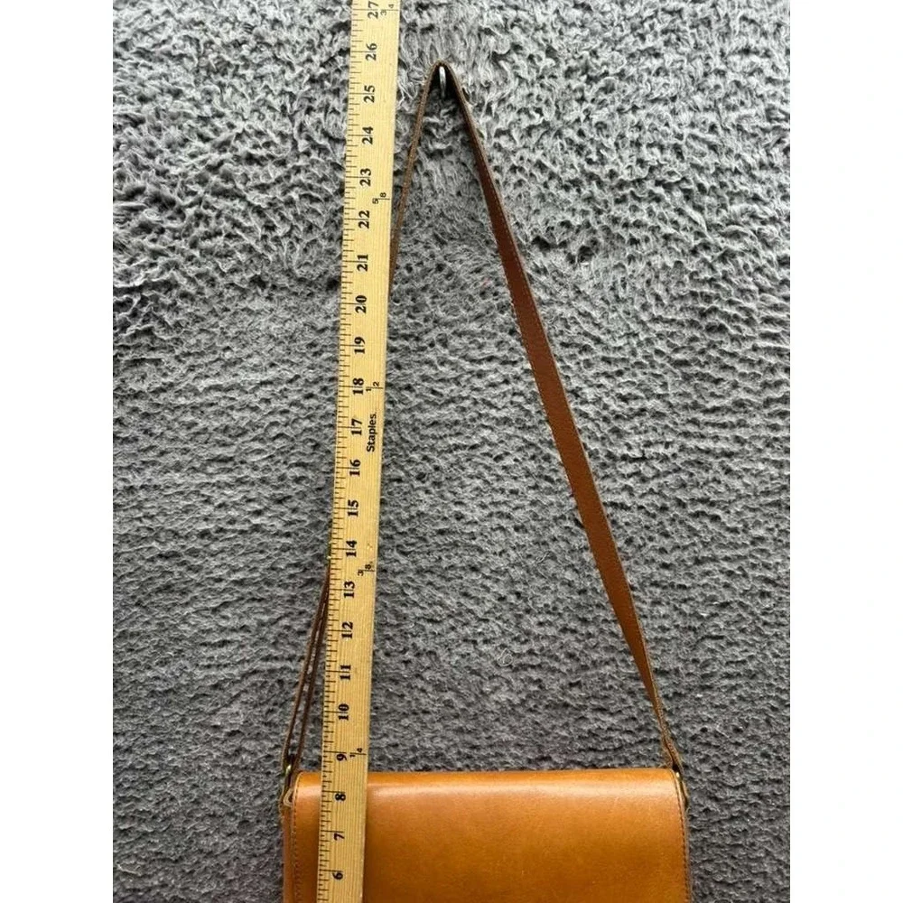 Madewell The Abroad Leather Convertible Crossbody Bag Camel Brown‎